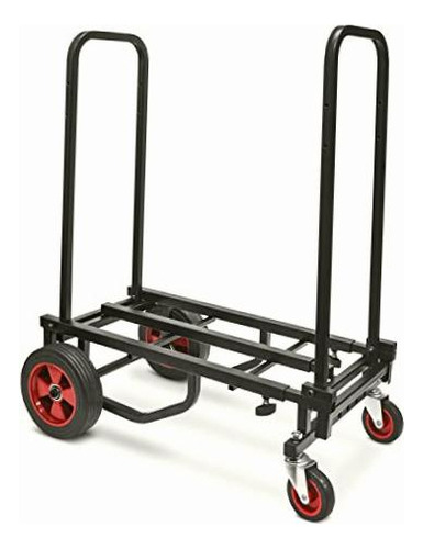 Pyle Pkeq48 Equipo Carro De Mano Profesional Ajustable Plegable 8 En 1 color Negro