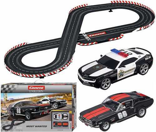 Imagem 2 de 7 de Autorama Evolution Pista Elétrica Most Wanted 5,3 M Carrera