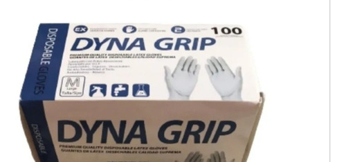 Guantes De Látex, Marca Dyna Grip, Quality Premium