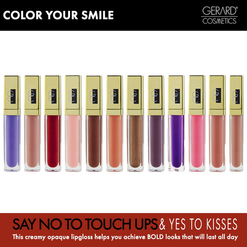 Color Your Smile Lighted Lip Gloss - Cocoa Bean By Gerard Co