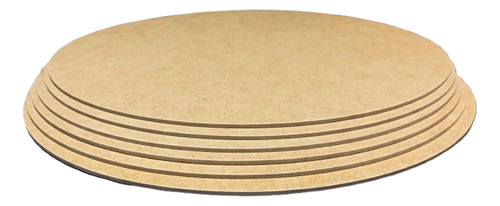 Círculos De Mdf 1 Metro De Diámetro, 3mm De Grosor (5 Pzs)
