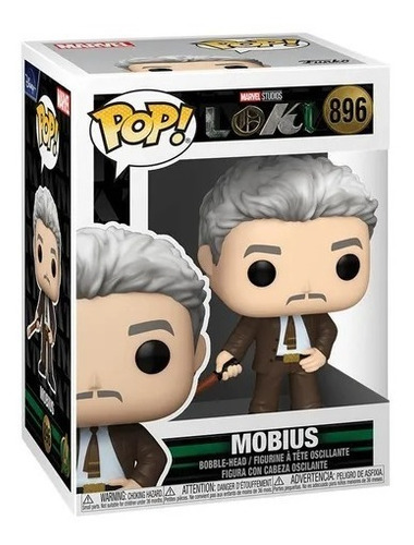Funko Original Pop Mobius Marvel Loki Figura Multiverso Ucm