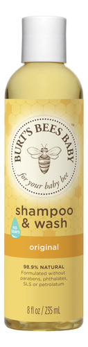 Burt's Bees Baby Champú Y Lavado, Original Y Sin Desgarros,