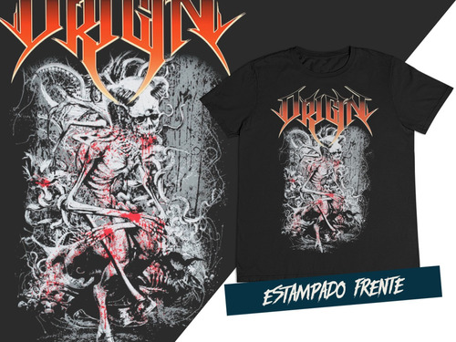 Camiseta Death Metal Técnico Origin C5