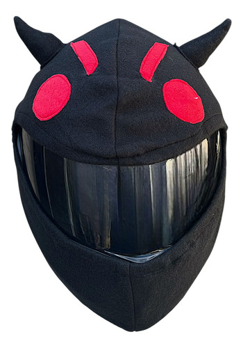 Funda De Casco Motocicleta Diablo Felpa Ajustable Mt