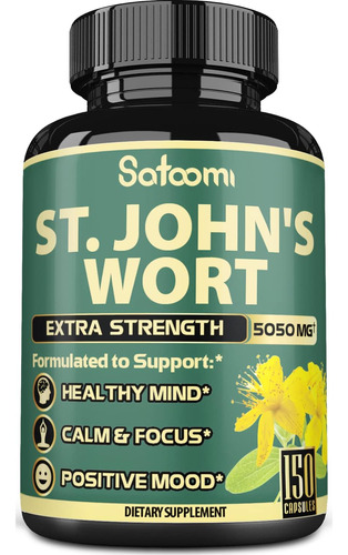 St.john's Hierba De San Juan + Ashwagandha 5050mg Capsulas 