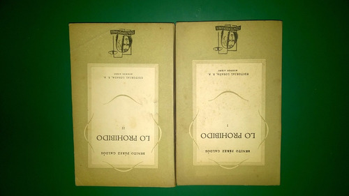 Lo Prohibido - Benito Pérez Galdós - Novela