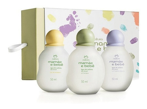 Mama Y Bebe Kit De 3 Colonias 50ml C/u Natura , Hermoso!!