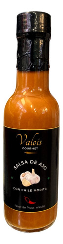 Salsa De Ajo Con Chile Morita Ahumado 150g. Valois Gourmet