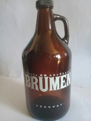 Botellon De Cerveza Brumen Artezanal 1.9 Litros.///