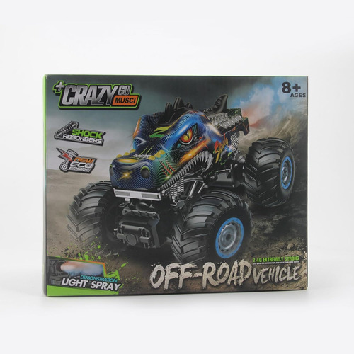 Rhybor Coche Control Remoto Dinosaurio, 2.4ghz Todo Terre...