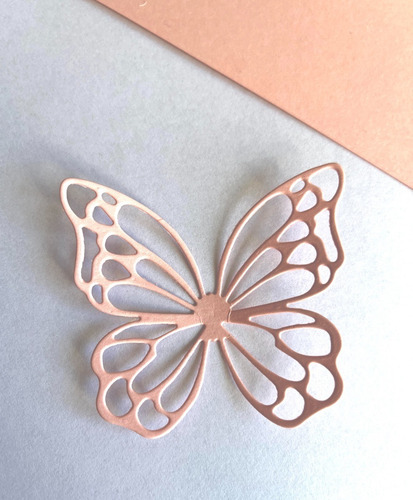 Mariposas Caladas Papel Perlado / Glitter / Goma Eva Glitter