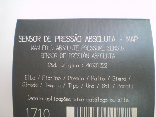 Sensor Map Fiat Palio 1.0 1.5 1.6 Mpi 1.6 16v 96 97 98 99 Ds