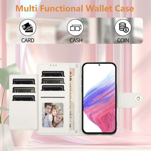 Z Funda De Piel Tipo Cartera Para Motorola E15 E14 E13