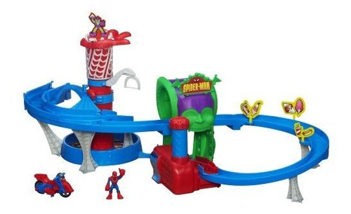 Playskool Heroes Marvel Spider-man Adventures Web Racing Fun