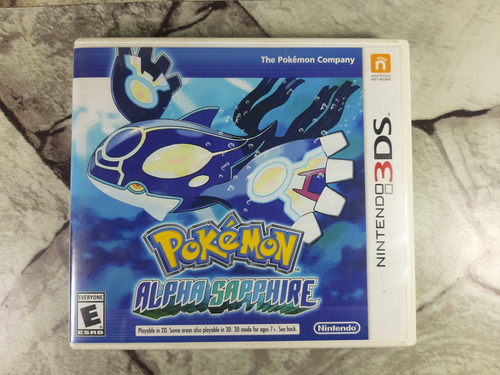 Juego Pokemon Alpha Sapphire Nintendo 3ds Usado 