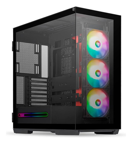 Gabinete Gamer Pichau Voyager One, Lat De Vidro, C/ 3 Fans