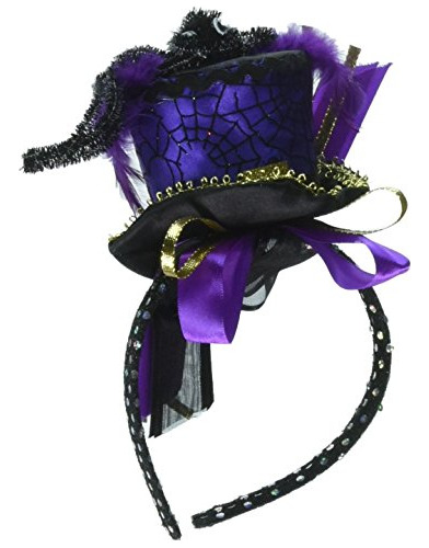 Halloween Steampunk Spider Witch Mini Diadema Sombrero ...