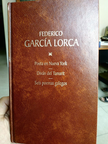 Libro  Poeta En Nueva York...  De Federico García Lorca