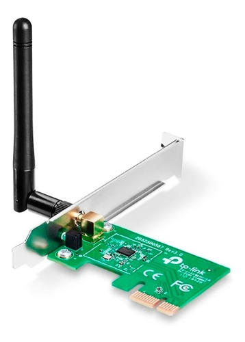 Imagen 2 de 3 de Tarjeta De Red Inalambrica Tp-link Tl-wn781nd Pcie 150mbps