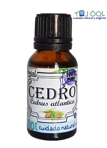 Aceite Esencial Cedro 100% Puro Natural Orgánico 15ml O