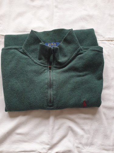 Suéter Sweater Polo Ralph Lauren Verde Talla L, Detalle