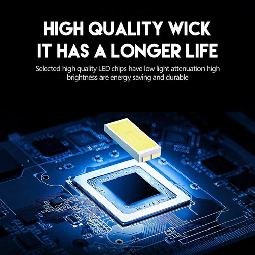 Linterna Led, Mini Linterna De Carga Usb Con Luces Laterales