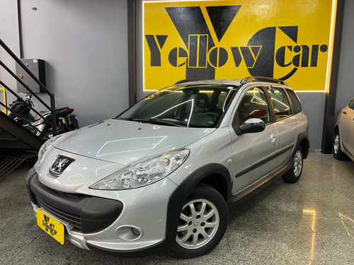 Peugeot 207 SW ESCAPADE 1.6 Flex Manual 2009 Completo Couro Baixa Km