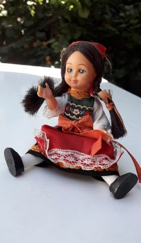 Muñeca  Pequeña Alemana Coleccionable Vintage