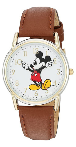 Disney Mickey Mouse - Reloj Analógico Para Adultos, Diseñ.