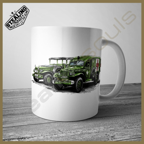 Taza Fierrera - Dodge #014 | Mopar / Hemi / Gtx / V8 / Scat