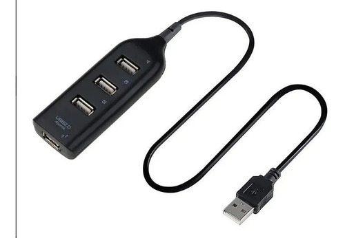 Imagem 3 de 6 de Hub Usb 4 Portas 2.0 Plug And Play High Speed Mode