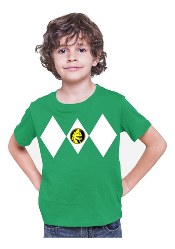 Playera Para Niño Power Ranger Varios Colores Y Tallas