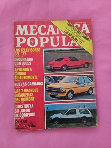 Revista : Mecanica Popular  1977 Diciembre  Vol 30 N* 12