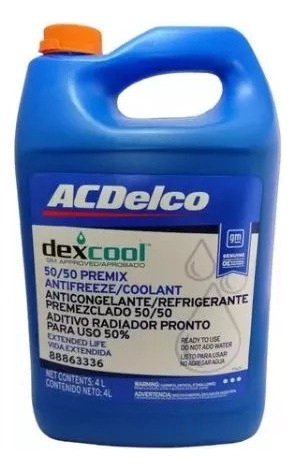 Refrigerante Dexcool Concentrado Anaranjado