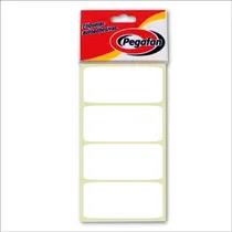 Comprar Etiqueta Adhesiva Recta 36,2 X 73,5 Mms Blanco Pqt X200 Und