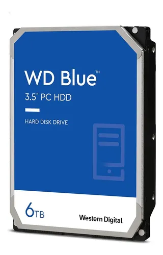 Western Digital WD Blue 6TB HDD 本体のみ Disco Rígido Interno Para Pc Western Digital 6tb Wd Blue