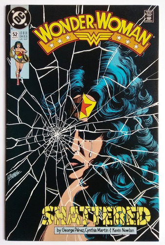 Wonder Woman 52 Dc Comics 1991 George Perez.