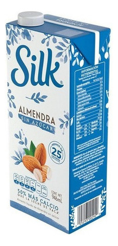 Bebidas Silk De Almendra Sin Azúcar 6 Pack