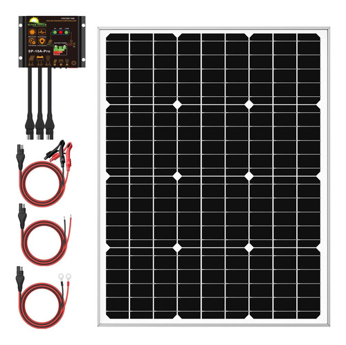 Kit De Panel Solar De 10 W, 20 W, 30 W, 50 W, Controlador De