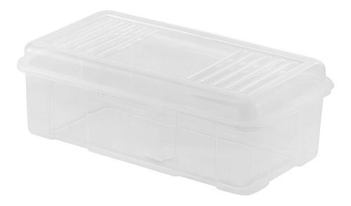 Caja Organizadora Multiusos Traslucida Vanyplas 5 Litros Color Transparente Color