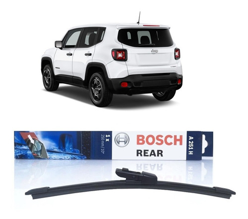 Palheta Limpador Traseiro Bosch Jeep Renegade 2015 2016 2017