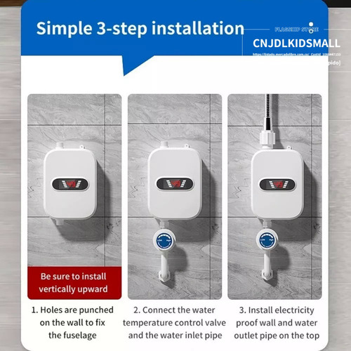 Aquecedor Elétrico De Água Instantâneo Sem Tanque 3500w