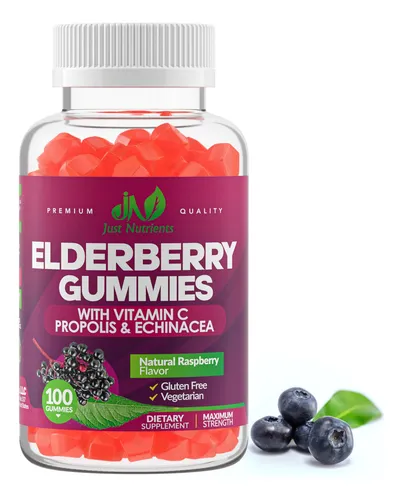 Gomitas Sambucus De Sauco Con Vitamina C, Equinacea, Propole