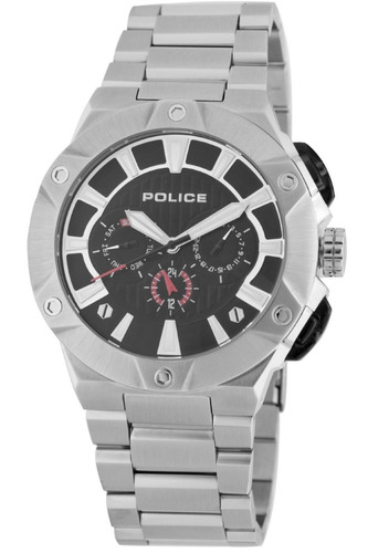 Reloj Police Hombre Acero Multifuncion Pl 12740js/02m