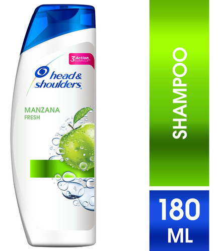 Head & Shoulders Manzana Fresh Shampoo 180ml