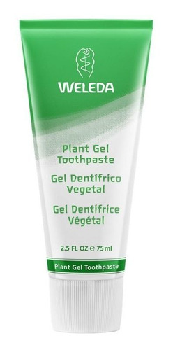 Gel Dental Vegetal Weleda X 75 Ml. Apto Celiacos Y Veganos