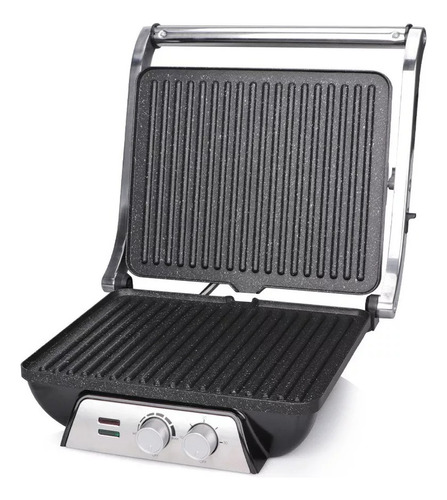 Máquina Sándwich Bistec Panini Acero Inoxidable 2000w Rondon