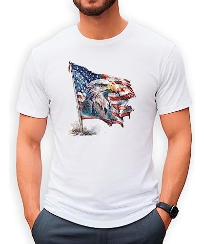 Jaxtyns Patriotic Usa Patriot America Camisetas Gráficas (as