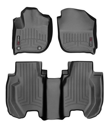 Tapetes Weathertech Honda Fit 2015-2019 - 1ra+2da Filas